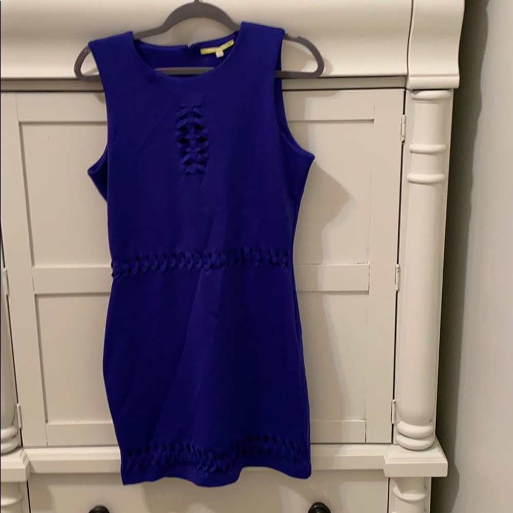 Blue dress